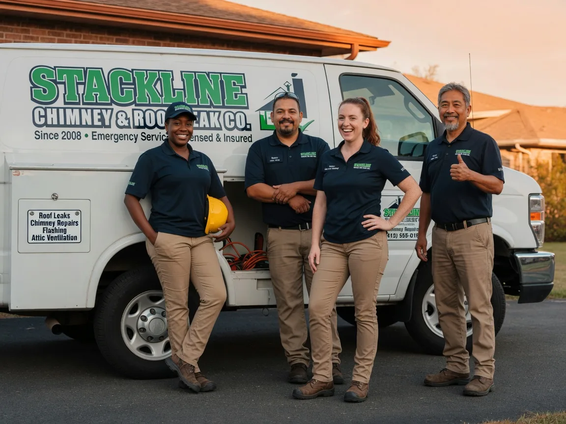 Chimney flashing repair company in Harvard, NE